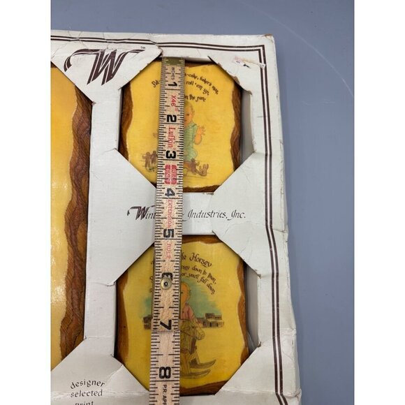 Vtg 3 Pc Plaque My Raggedy Ann Patty Cake Horsey Wood Wall Decor Nursery - Picture 6 of 6